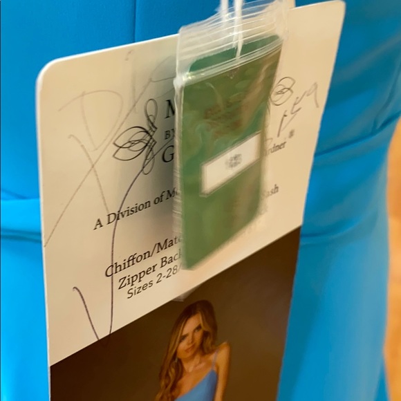 ✔️ peacock blue bridesmaid dress - Picture 7 of 8